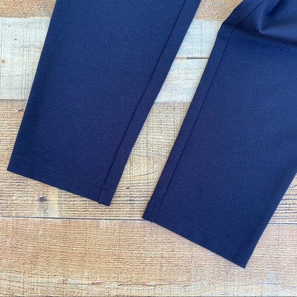 St. John Caviar Cropped Ponte Leggings M - Picture 5 of 11